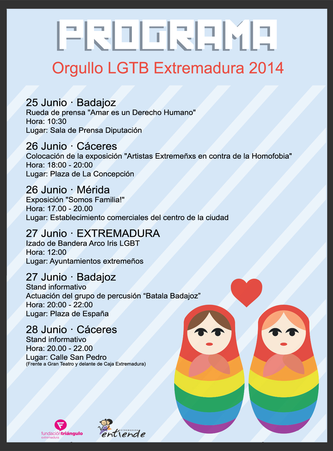 Programa Orgullo 2014